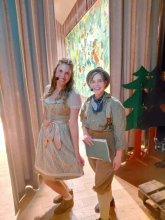 Leonie Endriß als Gretel, Julia Fromm als Hänsel