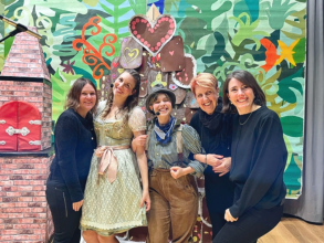 Die Hauptdarteller mit Gabi Schuler