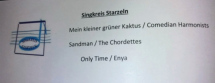 Unsere Songs